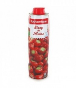 Sirop fraise-Rochambeau-75CL