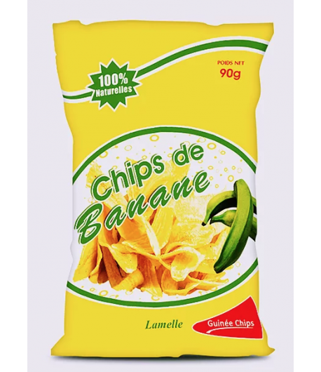Chips de Banane lamelle