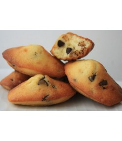 Madeleines aux pépites de chocolat-Patisserie Maya Factory